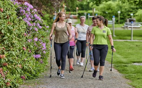Nordic Walking im Kurpark